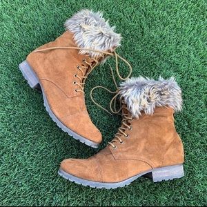 Size 10 Medium FOREVER 21 Women Winter Boots